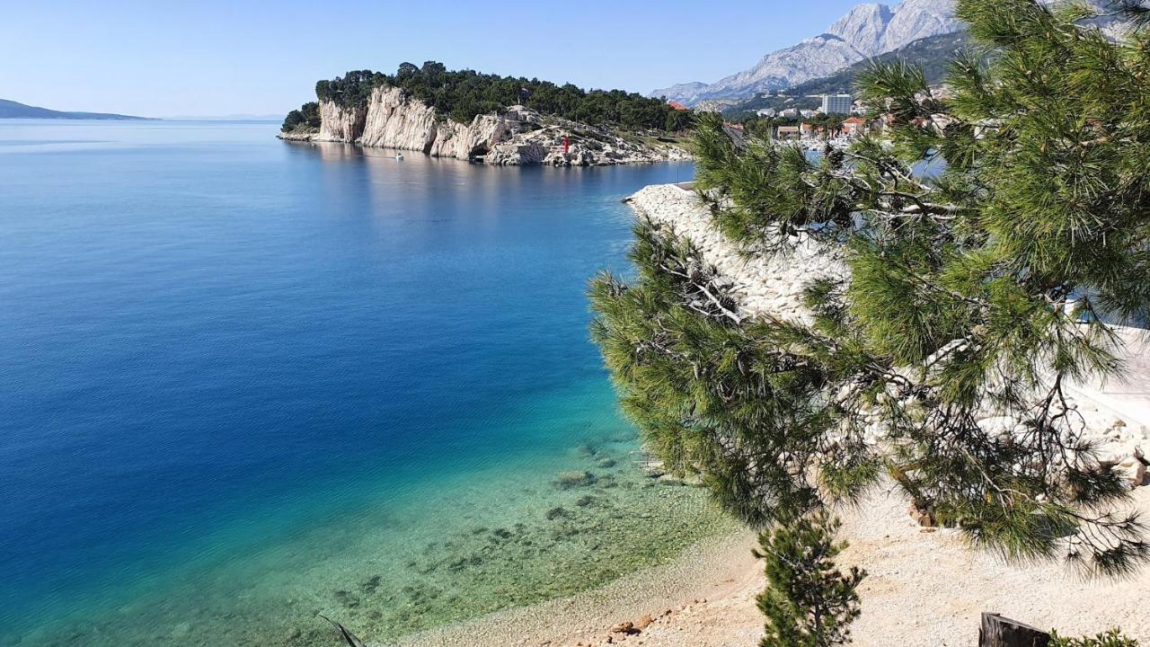 Penthouse Studio With Sea View Makarska Bagian luar foto